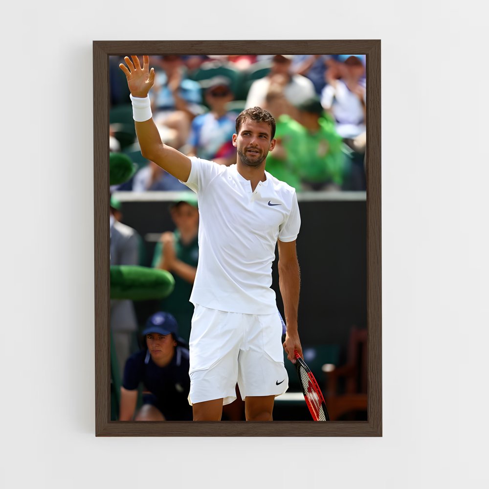 Poster L'Attitude de Grigor – affiche Tennis (vue 5)